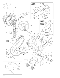 Engine Support And Muffler