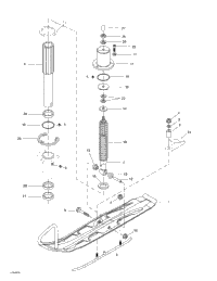 Front Suspension And Ski