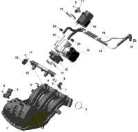 Rotax - Air Intake Manifold And Throttle Body