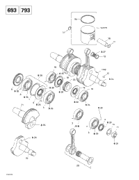 Crankshaft And Pistons (693)