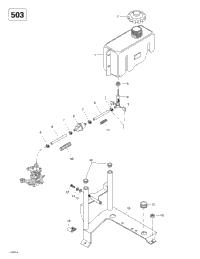 Oil Tank And Support (503)