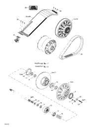 Driven Pulley And Belt Guard