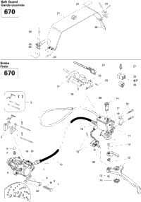 Brake 670