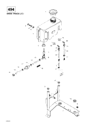 Oil Tank And Support (494)