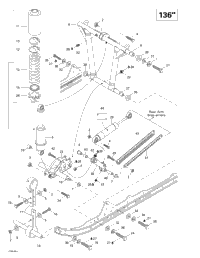 Front Arm, Rear Suspension (136’’)