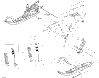 Front Suspension And Ski - 146 Model