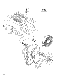 Cooling System Fan (503)