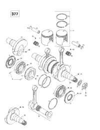 Crankshaft And Pistons (377)