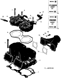 Cylinder And Cylinder Head - 598 Rs