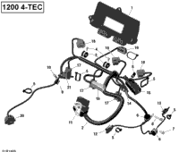 Engine Harness And Electronic Module - 1200Itc 4-Tec