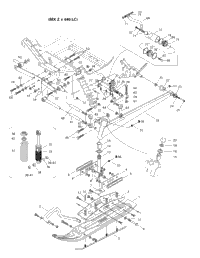 Front Suspension And Ski (Mx Z X 440 Lc)