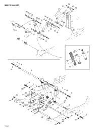 Front Arm, Rear Suspension (Mx Z X 440 Lc)
