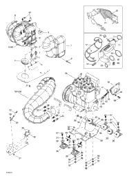 Engine Support And Muffler