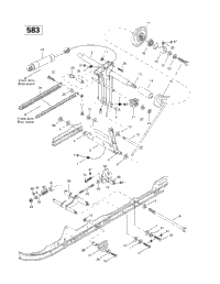 Rear Arm, Rear Suspension 136” #2