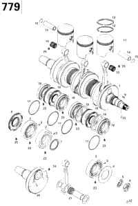 Crankshaft And Pistons 779