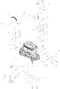 Engine And Engine Support