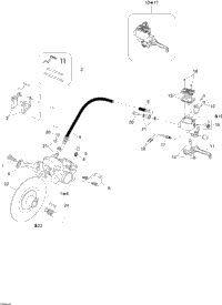 Hydraulic Brake Summit 550F