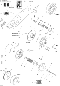 Pulley System Summit 550F