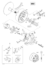 Drive Pulley (693)