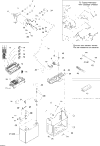 Battery, Starter, Fuse Box