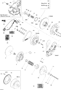 Pulley System Gsx 550F