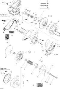 Pulley System Mx Z 550F