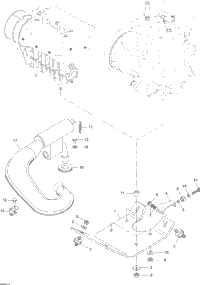 Engine Assembly And Support