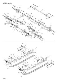 Rear Suspension (Mx Z X 440Lc)
