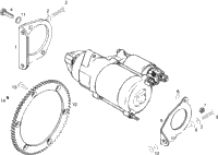 Electric Starter Bracket