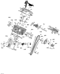 Cylinder And Cylinder Head - Rear Side