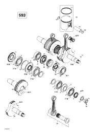 Crankshaft And Pistons (593)