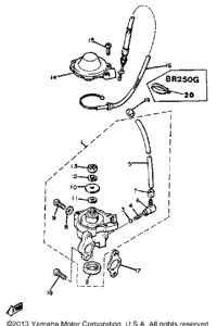 Oil Pump Br250f - G