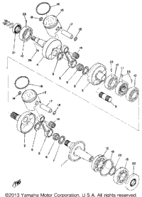 Crank - Piston