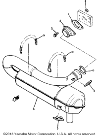 Exhaust Br250f - G