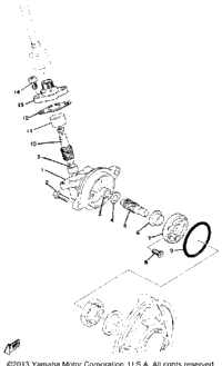 Speedometer-Gear Unit
