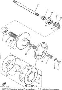 Secondary Sheave