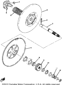 Secondary Sheave