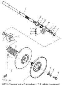 Secondary Sheave