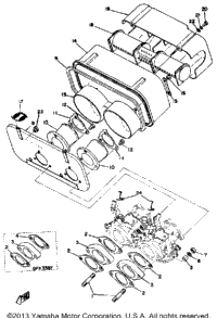 Intake Gpx338f - Gpx433f
