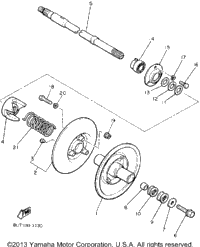Secondary Sheave