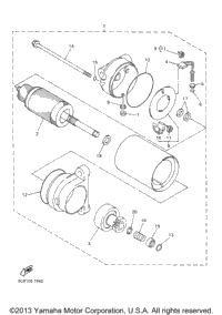 Alternate Starter Motor
