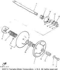 Secondary Sheave