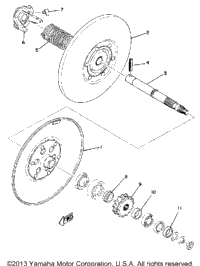 Secondary Sheave