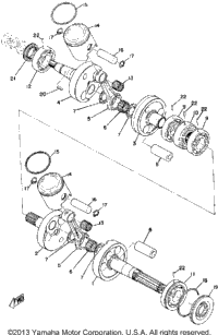 Crank - Piston