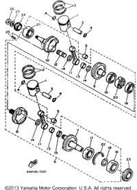 Crankshaft - Piston
