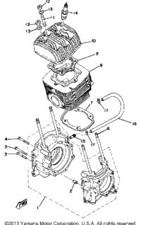 Crankcase - Cylinder