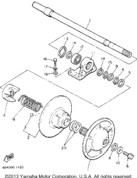 Secondary Sheave