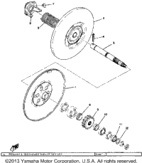 Secondary Sheave