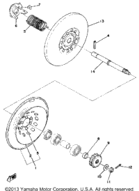 Secondary Sheave
