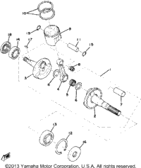 Crank - Piston